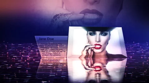 Fashion Presentation 스톡 After Effects