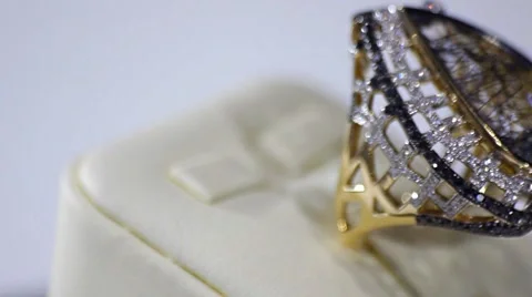 Fashion ring Stock Footage 7748157