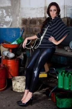 Fashion shot in ... Stock Photos