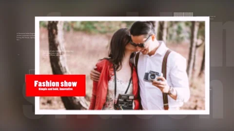 Fashion show After Effects stock