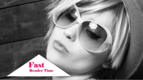 Fashion slide show After Effects stock