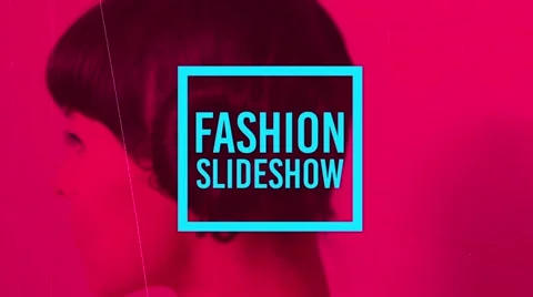 Fashion Slideshow After Effects stock