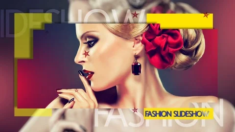 Fashion Slideshow 스톡 After Effects