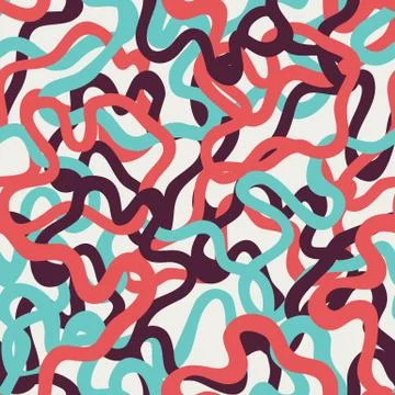 Fashion stripe seamless pattern Stock Illustration