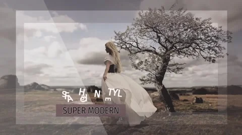 Fashion Style Modèle After Effects