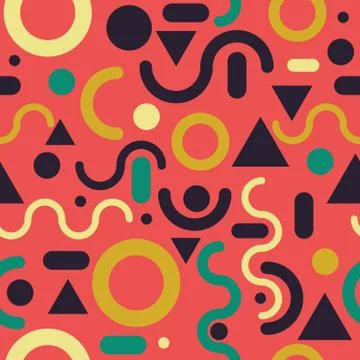 Fashion style modern pattern Stock Illustration