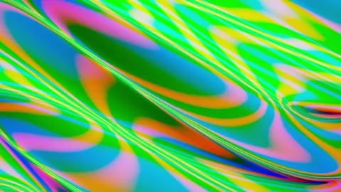 Fashionable Abstract Wave Pattern, Multicolored 01 4K Stock Footage 156299850