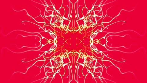 Fashionable bright creative pattern of color tracery Stock Footage 116195264