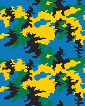 Fashionable camouflage pattern Stock Illustration