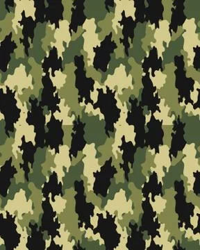 Fashionable camouflage pattern Stock Illustration
