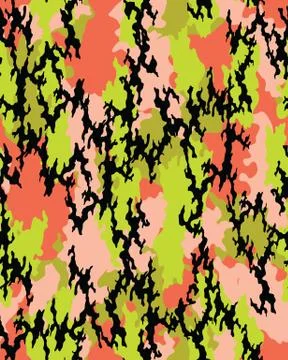 Fashionable camouflage pattern Stock Illustration