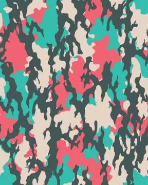 Fashionable camouflage pattern Stock Illustration
