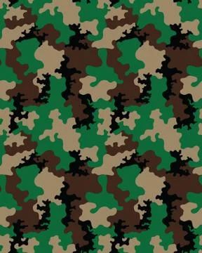 Fashionable camouflage pattern Stock Illustration