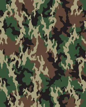 Fashionable camouflage pattern Stock Illustration