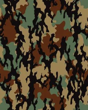 Fashionable camouflage pattern Stock Illustration