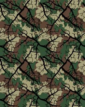 Fashionable camouflage pattern Stock Illustration