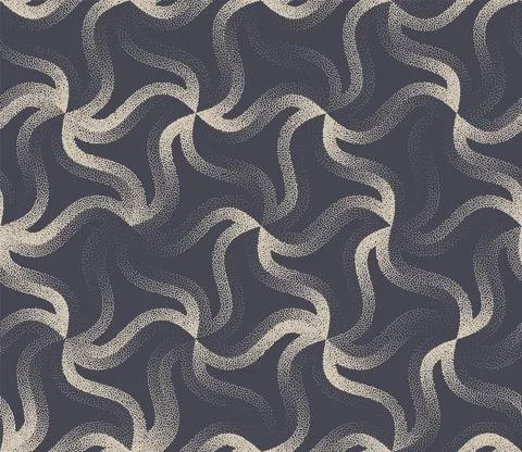 Fashionable Extravagant Seamless Pattern Vector Stars Retro Abstract Background Stockillustratie