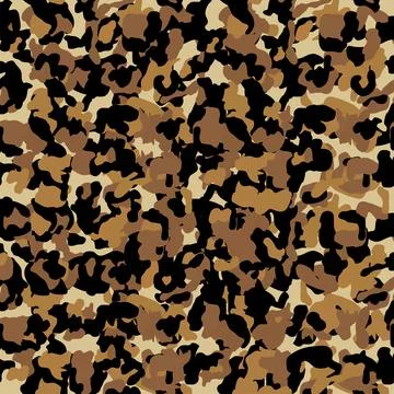 Fashionable Leopard Seamless Pattern. Stylized Spotted Leopard Skin Backgroun 스톡 일러스트