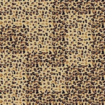 Fashionable Leopard Seamless Pattern. Stylized Spotted Leopard Skin Backgroun Illustrazione stock