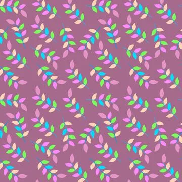 Fashionable pattern with small flowers. 스톡 일러스트