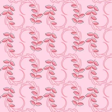 Fashionable pattern with small flowers. Stock Illustration