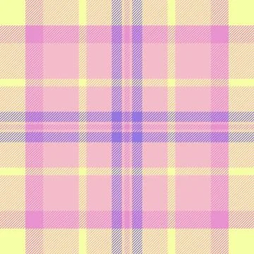 Fashioned textile background vector, cute seamless plaid texture. Internati.. Stock Illustration