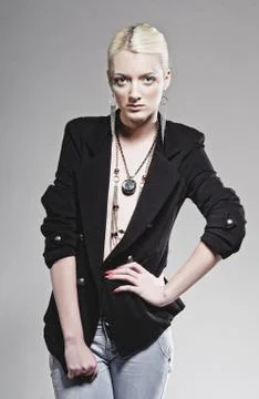 Fasion portrait Stock Photos
