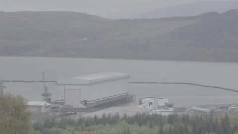 Faslane Naval Base Stock Footage 159417069
