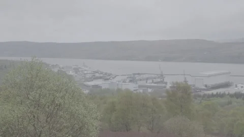 Faslane Naval base Stock Footage 159417099