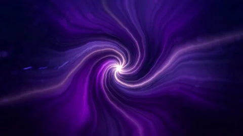 Fast Abstract Violet Shrinking Vortex Stock Footage 144270930