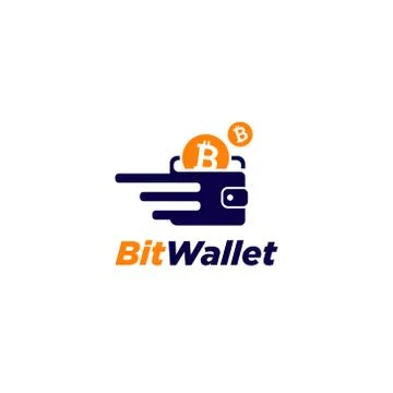 Fast And Secure Bit coin Wallet Stock Illustration