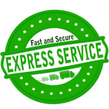 Fast and secure Stock Illustration