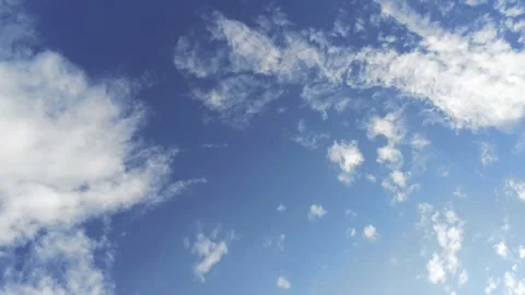 Fast and slow sky view rotation Stock Footage 131187336