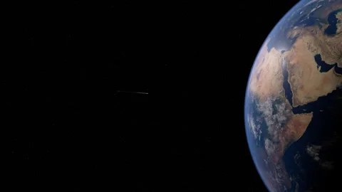 Fast approaching ship Stock Footage 168986638