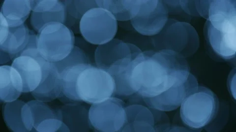 Fast blue circles bokeh lights (Ultra HD, UHD, 4K) Stock Footage 42805147