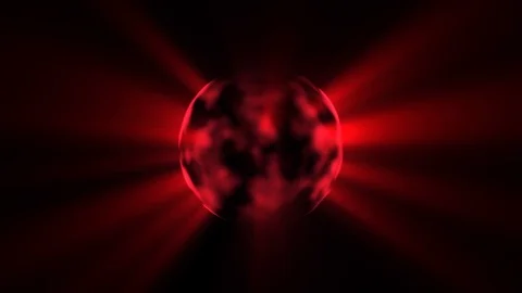Fast Boiling Dark Red Sun Rays Motion Background Loop 1 Stock Footage 101388558