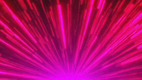 Fast bright neon lines 스톡 일러스트