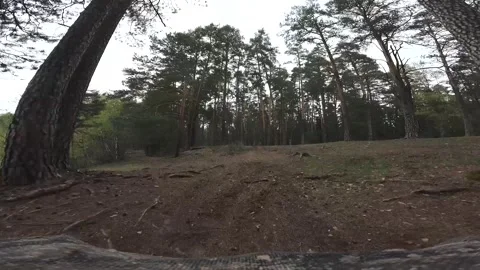 Fast buggy ride over rough terrain. Hiking trip Stock Footage 274503192