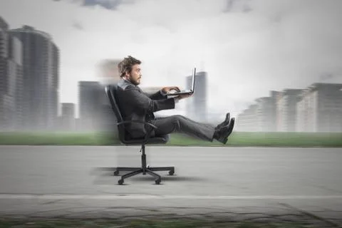 Fast busness Stock Photos