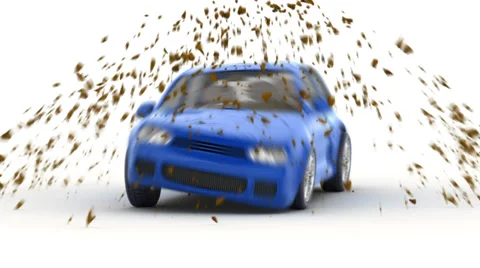Fast car wash Stock Footage 33913208