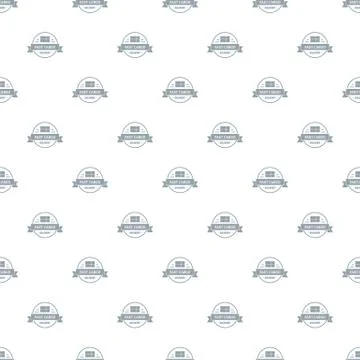 Fast cargo pattern vector seamless Illustrazione stock