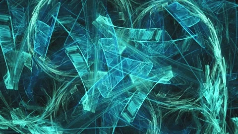 Fast changing chaos of patterns and odd shapes in a messy vortex that Stock Footage 142773104