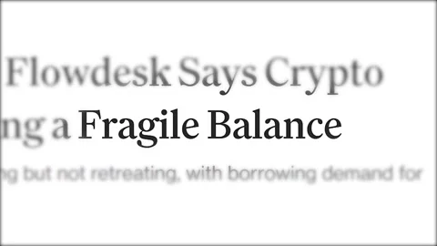 Fast-changing media headline text about Fragile balance on a clean white backgro Stock Footage 326246814