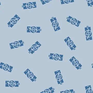 Fast charging glyph vector seamless pattern Stock Illustration
