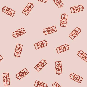 Fast charging line vector seamless pattern イラスト素材