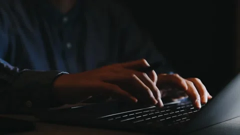 Fast checklist and clipboard task management.Business working on laptop computer Stock Footage 236770836