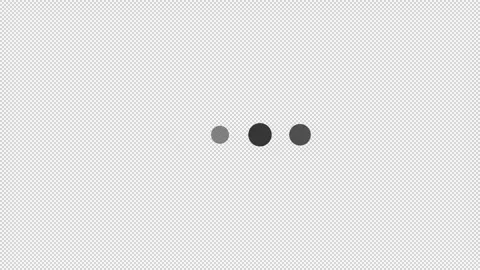 Fast circle or dot appear and fade away looping loading animation video, mo.. Stock Footage 261232122