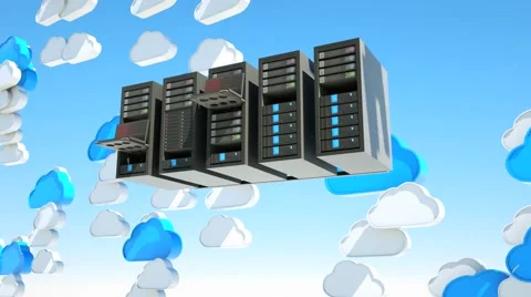 Fast cloud server Видео 43073612