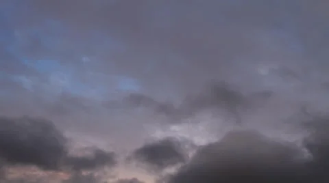 Fast Cloud Time Lapse Stock Footage 25066592