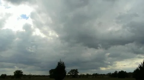 Fast Cloud Timelapse Video stock 12390410